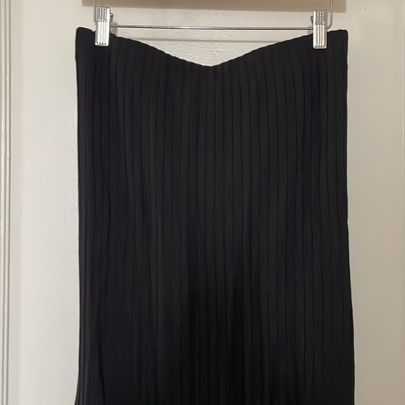 Esse Studios ribbed tube maxi skirt w side slits, black. Size AU 12, US 8. NWT - Picture 3 of 5